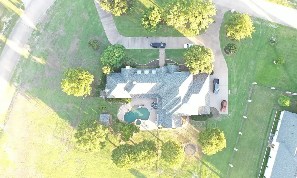 New shingle roof installation on a home in Frankfort Square